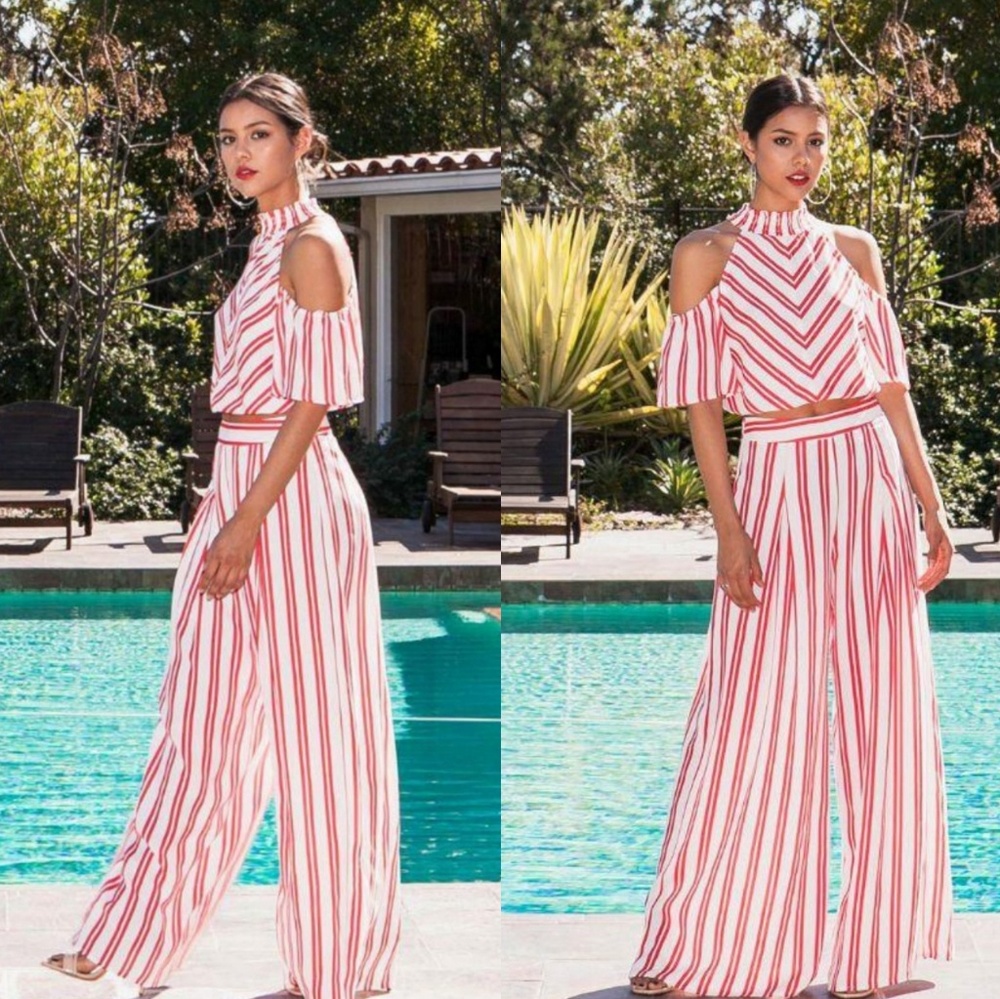 Jumpsuit 2 piece set striped HIGH QUALITY